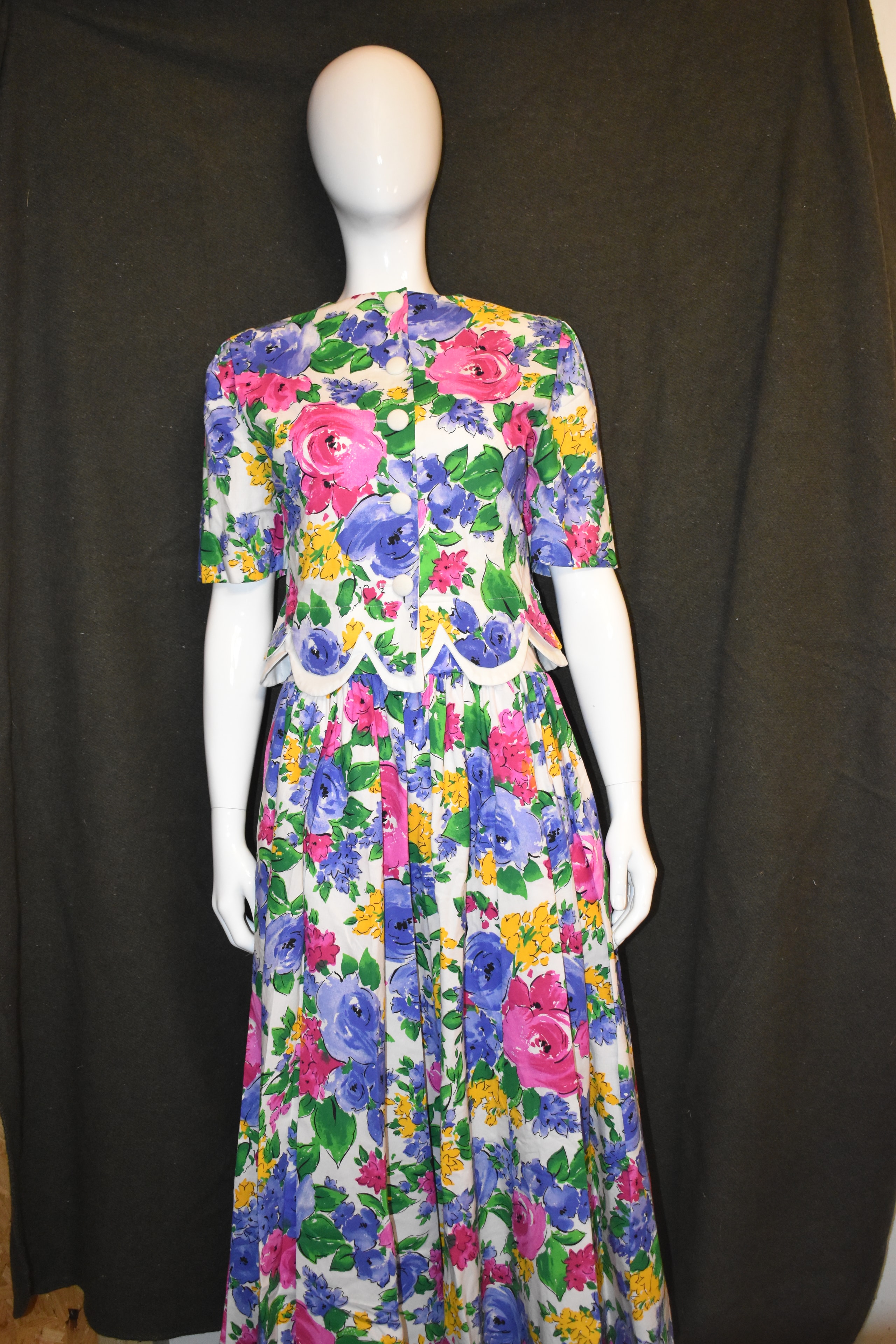RGY Watercolor Floral Dress