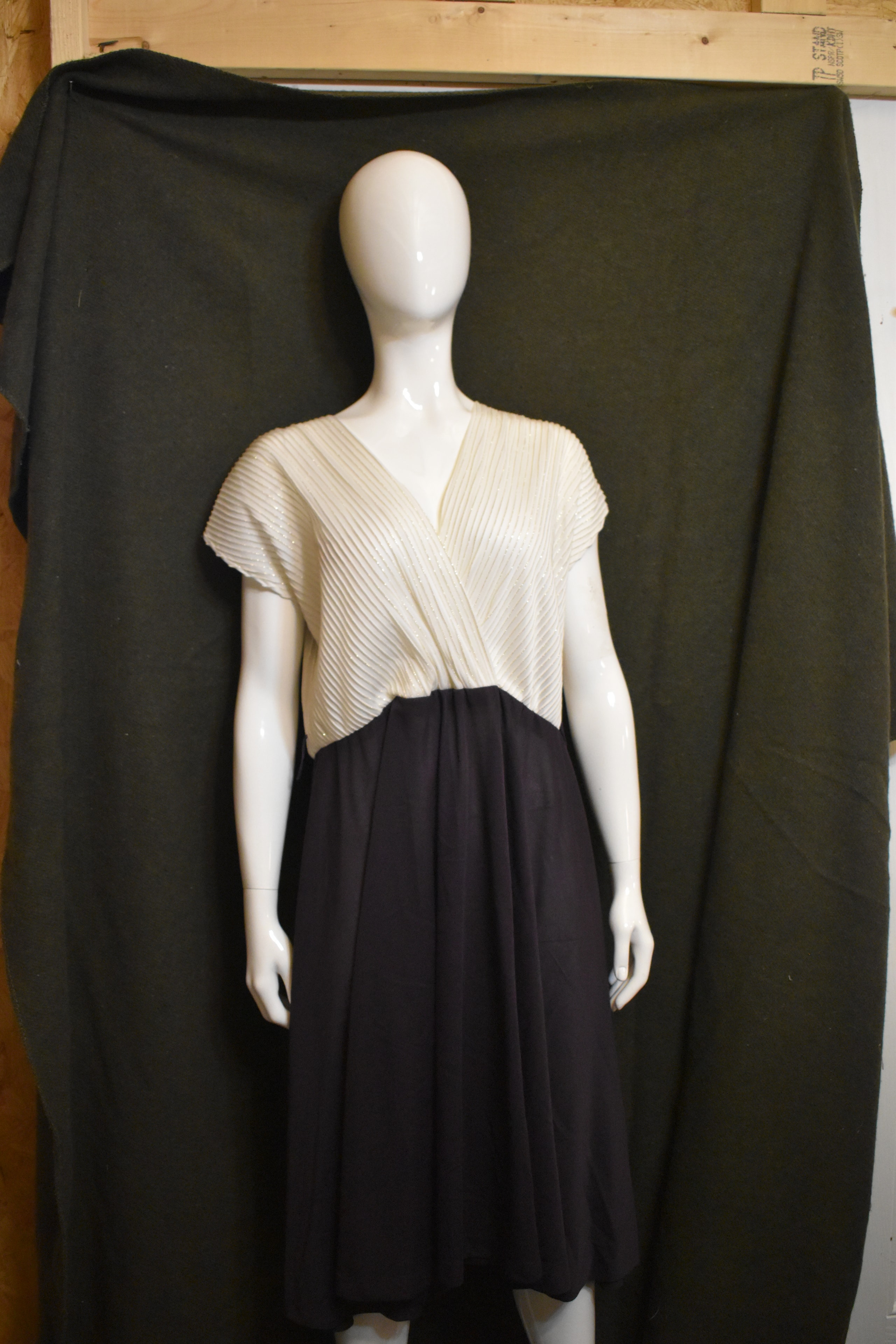 Montgomery Ward Two-Tone Dress